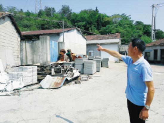 村干部违规私建厂房出租 镇、村高度重视迅速查实拆除